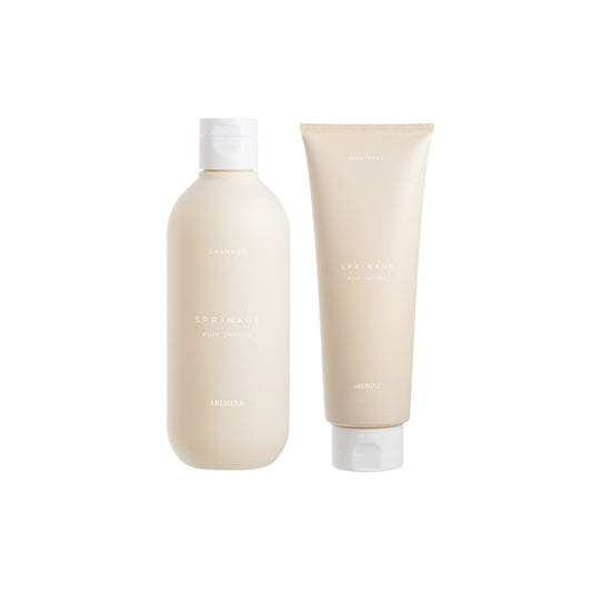 〈セット〉 アリミノ スプリナージュ シャンプー パフスムース 280ml ＆ トリートメント パフスムース 230g